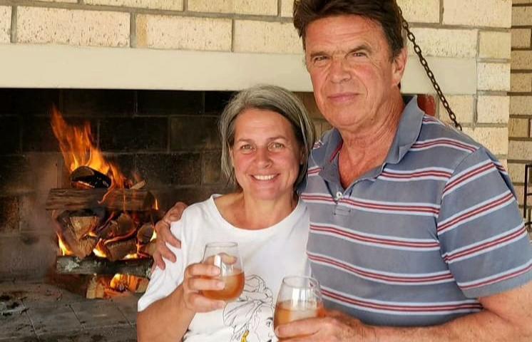 Lawton en Christel Vosloo